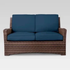Halsted Wicker Patio Loveseat - Threshold 5 Halsted Wicker Patio Loveseat - Threshold -Outdoor Furniture Store GUEST 015572ac 0574 4d81 a904 e46380cf37f7