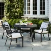 Fairmont 4-Person Round Patio Dining Table Black - Threshold™ 2 Fairmont 4-Person Round Patio Dining Table Black - Threshold™ -Outdoor Furniture Store GUEST 032ac07f 7644 447f 81d7 54d089cd7ad0