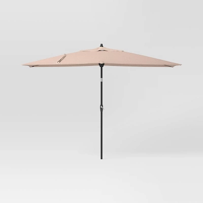 10'x6' Rectangular Market Patio Umbrella - Black Pole - Threshold™ 10'x6' Rectangular Market Patio Umbrella - Black Pole - Threshold™ -Outdoor Furniture Store GUEST 04fd764f 25cd 4622 a038 23802c9ac138