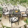 Searsburg Aluminum 4 Person Slat Top Square Patio Dining Table, Outdoor Furniture - Threshold™ 1 Searsburg Aluminum 4 Person Slat Top Square Patio Dining Table, Outdoor Furniture - Threshold™ -Outdoor Furniture Store GUEST 089a9d05 5abe 445d ab24 4e51570ecea0