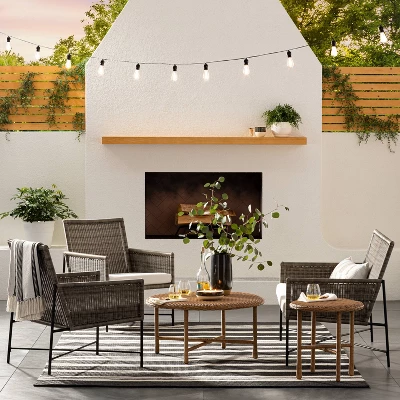 2pc Wicker & Metal X-Frame Outdoor Patio Chairs, Club Chairs Gray - Threshold™ designed with Studio McGee 2pc Wicker & Metal X-Frame Outdoor Patio Chairs, Club Chairs Gray - Threshold™ Designed With Studio McGee -Outdoor Furniture Store GUEST 0c8a4d3b 68fb 40d7 aa3b 46b43a206899