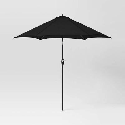 9'x9' Market Patio Umbrella - Black Pole - Threshold™ 9'x9' Market Patio Umbrella - Black Pole - Threshold™ -Outdoor Furniture Store GUEST 0d4b48bb 9e3a 420d 828a ee464fb98023