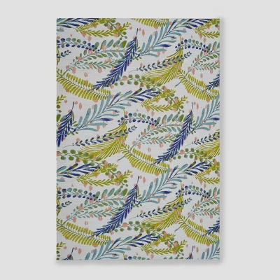 Botanical Rectangular Woven Outdoor Area Rug Blue/Green - Threshold™ Botanical Rectangular Woven Outdoor Area Rug Blue/Green - Threshold™ -Outdoor Furniture Store GUEST 1c3013b8 849e 4555 9622 703d47cf2b82
