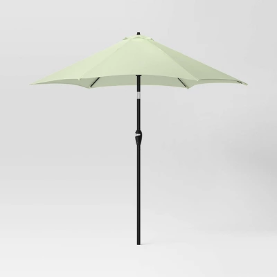 9'x9' Market Patio Umbrella - Black Pole - Threshold™ 9'x9' Market Patio Umbrella - Black Pole - Threshold™ -Outdoor Furniture Store GUEST 1e118571 0d36 4d3c 9db7 5fafc02427c9