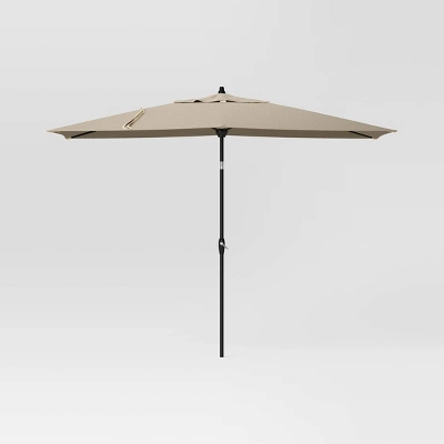 10'x6' Rectangular Market Patio Umbrella - Black Pole - Threshold™ 10'x6' Rectangular Market Patio Umbrella - Black Pole - Threshold™ -Outdoor Furniture Store GUEST 203c21d7 00e6 444f be75 daf912d04906