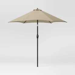 9'x9' Market Patio Umbrella - Black Pole - Threshold™ 16 9'x9' Market Patio Umbrella - Black Pole - Threshold™ -Outdoor Furniture Store GUEST 26376d4f 0c79 4670 8138 0cf481a01677