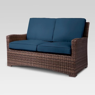 Halsted Wicker Patio Loveseat - Threshold Halsted Wicker Patio Loveseat - Threshold -Outdoor Furniture Store GUEST 2738ed0c fb1d 49ae 9bb2 9fcff19d9ae3