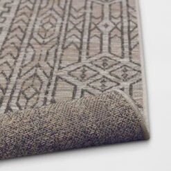 Outlined Geo Pattern Outdoor Rug Neutral - Threshold™ -Outdoor Furniture Store GUEST 304ea342 70fb 425e 9fe0 c50589c1ec74
