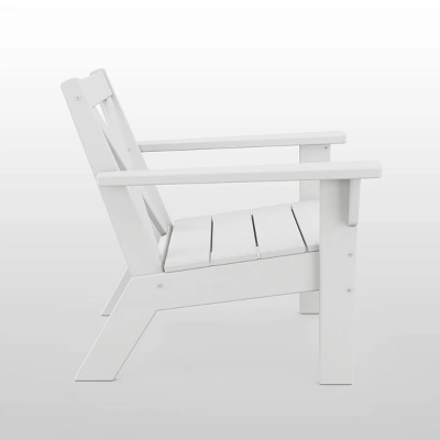 Shawboro POLYWOOD Patio Lounge Chair - White - Threshold™ Shawboro POLYWOOD Patio Lounge Chair - White - Threshold™ -Outdoor Furniture Store GUEST 34de562d 6705 44ca a6d4 809158d214fb