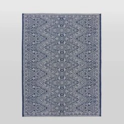 Tapestry Outdoor Rug Blue - Threshold -Outdoor Furniture Store GUEST 353dfeee 311e 4c70 8e49 b6d84f4dc1c4