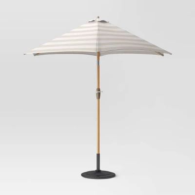9'x9' Market Patio Umbrella - Light Wood Pole - Threshold™ 9'x9' Market Patio Umbrella - Light Wood Pole - Threshold™ -Outdoor Furniture Store GUEST 41c1ef6d f043 43ba a322 c0e1382e5be8