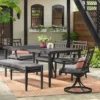 2pc Fairmont Stationary Outdoor Patio Dining Chairs Arm Chairs Black - Threshold™ 1 2pc Fairmont Stationary Outdoor Patio Dining Chairs Arm Chairs Black - Threshold™ -Outdoor Furniture Store GUEST 464fb60b 713d 474f af89 5d5aa851ba98