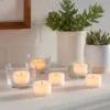 6pk LED Tealight Flameless Black Wick Candles White - Threshold™ -Outdoor Furniture Store GUEST 47b0ee6f e021 4037 9341 27a6c0e86aec