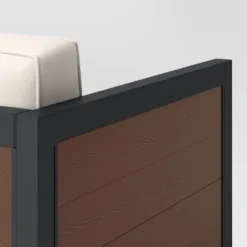 Bryant 2pc Faux Wood Patio Loveseat & Coffee Table - Gray/Natural - Threshold™ 6 Bryant 2pc Faux Wood Patio Loveseat & Coffee Table - Gray/Natural - Threshold™ -Outdoor Furniture Store GUEST 4b3c6964 0f23 4bf8 899e c9fc36e30d43