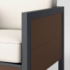 Bryant 2pk Faux Wood Patio Club Chairs - Gray/Natural - Threshold™ 4 Bryant 2pk Faux Wood Patio Club Chairs - Gray/Natural - Threshold™ -Outdoor Furniture Store GUEST 4b3dd7d8 f559 42f6 8734 a91082fd3e71