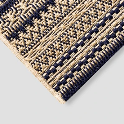 7' x 10' Lake Stripe Outdoor Rug Navy - Threshold™ 7' X 10' Lake Stripe Outdoor Rug Navy - Threshold™ -Outdoor Furniture Store GUEST 4ca64f7c 76c1 465c b710 6a742d4833ec