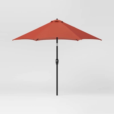 9'x9' Market Patio Umbrella - Black Pole - Threshold™ 9'x9' Market Patio Umbrella - Black Pole - Threshold™ -Outdoor Furniture Store GUEST 4e13542d 5991 4506 8183 fa9e8493f02d