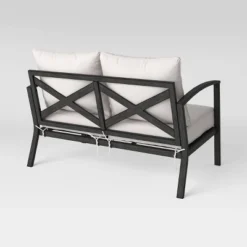 Ryegate Weathered Teak Patio Loveseat - Threshold™ -Outdoor Furniture Store GUEST 4e5769e4 de8a 4319 966a e74f0172a705