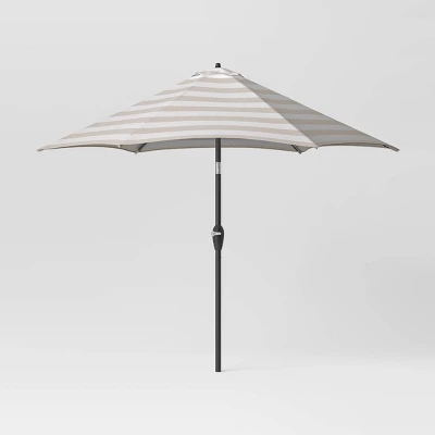 9'x9' Market Patio Umbrella - Black Pole - Threshold™ 9'x9' Market Patio Umbrella - Black Pole - Threshold™ -Outdoor Furniture Store GUEST 548774a8 0f9a 465b b80d cc50ecf52dd1