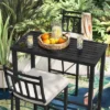 Fairmont 2pk Bar Height Patio Chairs - Black - Threshold™ 2 Fairmont 2pk Bar Height Patio Chairs - Black - Threshold™ -Outdoor Furniture Store GUEST 5579f4b0 d0cf 4424 a8bc 8a7896bf7ba8