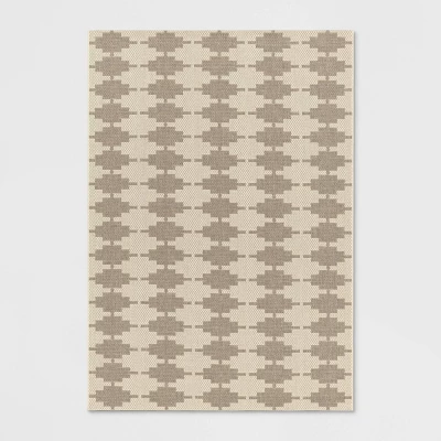 Step Diamonds Outdoor Rug Tan/Ivory - Threshold™ Step Diamonds Outdoor Rug Tan/Ivory - Threshold™ -Outdoor Furniture Store GUEST 56963546 a338 4b99 8053 4bd3ecbdd6a0
