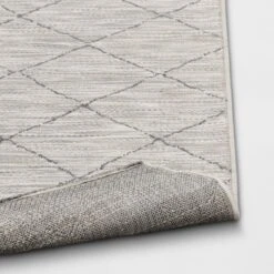 Mira Geometric Diamond Indoor/Outdoor Rug Cream - Threshold™ -Outdoor Furniture Store GUEST 5eac0548 34d0 4484 8f78 78f54ed8d9a9