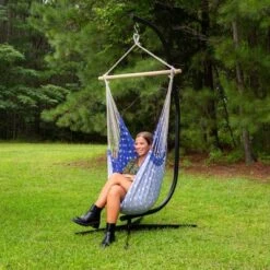 4.25' Cushioned Hammock Chair With Spreader Bar - Threshold™ -Outdoor Furniture Store GUEST 5ef66371 17d7 4bda b397 9e060aae9b3d