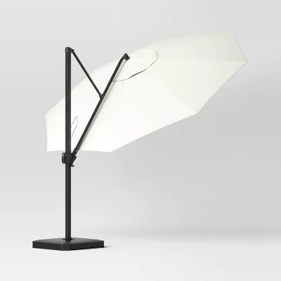 11'x11' Offset Patio Umbrella Linen - Black Pole - Threshold™ 11'x11' Offset Patio Umbrella Linen - Black Pole - Threshold™ -Outdoor Furniture Store GUEST 62974c42 0e61 4a8a af91 e3005fea1f55