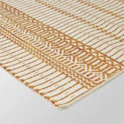 Outdoor Furniture Store 21 Woven Outdoor Rug Orange - Threshold™