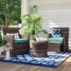 Halsted 5pc Wicker Small Space Patio Furniture Set - Threshold 2 Halsted 5pc Wicker Small Space Patio Furniture Set - Threshold -Outdoor Furniture Store GUEST 6a55bc04 4a1b 43de 8d11 a7526852821c