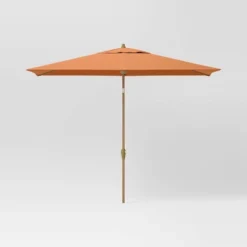 10'x6' Rectangular Market Patio Umbrella - Light Wood Pole - Threshold™ -Outdoor Furniture Store GUEST 7026a379 acb5 40d3 9e28 ea63462c9136