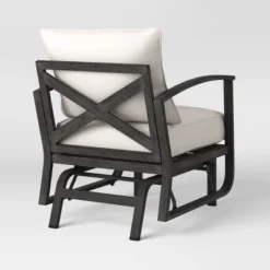 2pc Ryegate Glider Outdoor Patio Chairs, Club Chairs Gray - Threshold™ -Outdoor Furniture Store GUEST 73731d60 a0d4 466c bc64 d09859cffa2b