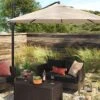 11'x11' Offset Patio Umbrella Tan - Black Pole - Threshold™ 2 11'x11' Offset Patio Umbrella Tan - Black Pole - Threshold™ -Outdoor Furniture Store GUEST 7742cc37 94a8 46ba baf9 c8b08bc88a84