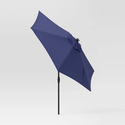 9'x9' Market Solar Patio Umbrella - Black Pole - Threshold™ 9'x9' Market Solar Patio Umbrella - Black Pole - Threshold™ -Outdoor Furniture Store GUEST 79b6cbcc 668f 4c59 8e24 e034609436e2