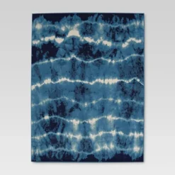 Shibori Waves Outdoor Rug Navy - Threshold™ -Outdoor Furniture Store GUEST 87094c57 7426 45d0 b4b6 1088996dacb1