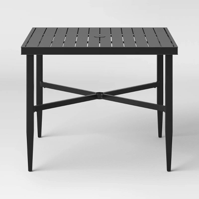 Searsburg Aluminum 4 Person Slat Top Square Patio Dining Table, Outdoor Furniture - Threshold™ Searsburg Aluminum 4 Person Slat Top Square Patio Dining Table, Outdoor Furniture - Threshold™ -Outdoor Furniture Store GUEST 8a985a4c f859 4edf b94e d8615b593c5f