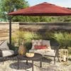 11'x11' Offset Patio Umbrella Sienna - Black Pole - Threshold™ 1 11'x11' Offset Patio Umbrella Sienna - Black Pole - Threshold™ -Outdoor Furniture Store GUEST 8bd5ea70 8133 4c11 b6d7 4e1e1be54d26