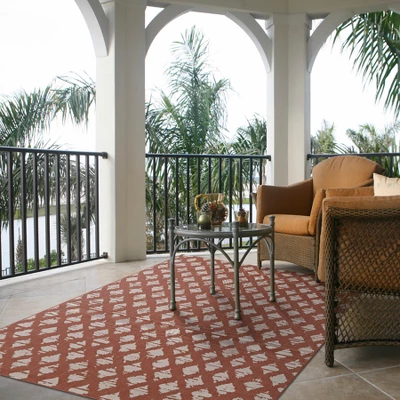 7' x 10' Diamond Outdoor Rug Orange - Threshold™ 7' X 10' Diamond Outdoor Rug Orange - Threshold™ -Outdoor Furniture Store GUEST 8f7f4245 35e6 47d8 9a39 fd5213c1c9b3