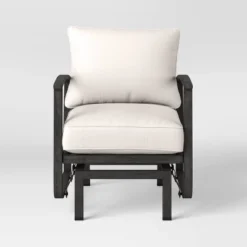 2pc Ryegate Glider Outdoor Patio Chairs, Club Chairs Gray - Threshold™ -Outdoor Furniture Store GUEST 95adfbed e2ab 4d46 9ae5 3cd9a646ab48