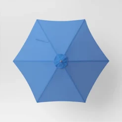 9'x9' Market Patio Umbrella - Light Wood Pole - Threshold™ 4 9'x9' Market Patio Umbrella - Light Wood Pole - Threshold™ -Outdoor Furniture Store GUEST b15f45bf 5723 462b b18e bf9dc87dff6c