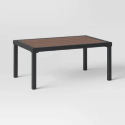 Bryant 2pc Faux Wood Patio Loveseat & Coffee Table - Gray/Natural - Threshold™ 7 Bryant 2pc Faux Wood Patio Loveseat & Coffee Table - Gray/Natural - Threshold™ -Outdoor Furniture Store GUEST b1ce228e 4d90 41bf 8569 6b971c072569