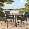 Monroe 2pk Patio Stack Dining Chairs - Tan - Threshold™ -Outdoor Furniture Store GUEST b22e62a2 4e6d 4776 826c dfb961d029dc