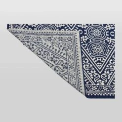Tapestry Outdoor Rug Blue - Threshold -Outdoor Furniture Store GUEST b38a70ef 5bbf 4391 8074 5394347a904a