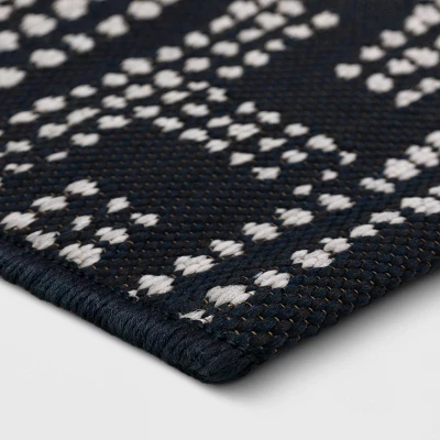 5' x 7' Medallion Outdoor Rug Navy - Threshold™ 5' X 7' Medallion Outdoor Rug Navy - Threshold™ -Outdoor Furniture Store GUEST b4cbd5d5 f958 4f87 8a5a 2a68b9729f04