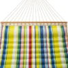 11.3' Pillowtop Outdoor Fabric Hammock Summer Stripe Yellow/Red/Blue - Threshold™ 1 11.3' Pillowtop Outdoor Fabric Hammock Summer Stripe Yellow/Red/Blue - Threshold™ -Outdoor Furniture Store GUEST b714cf1c fb9e 4a6e a68f b2cf89ab003a