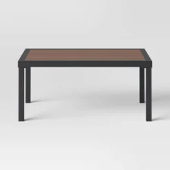 Bryant 2pc Faux Wood Patio Loveseat & Coffee Table - Gray/Natural - Threshold™ 8 Bryant 2pc Faux Wood Patio Loveseat & Coffee Table - Gray/Natural - Threshold™ -Outdoor Furniture Store GUEST ba083347 617b 4dd4 8a16 a648e7fd009c