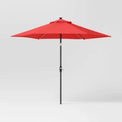 9'x9' Market Solar Patio Umbrella - Black Pole - Threshold™ 8 9'x9' Market Solar Patio Umbrella - Black Pole - Threshold™ -Outdoor Furniture Store GUEST ba85e5df 6421 46b1 bdf3 9dbaa9526283