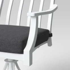 2pc Fairmont Metal Rocking Outdoor Patio Dining Chairs Swivel Chairs Charcoal - Threshold™ -Outdoor Furniture Store GUEST bd2cdbfa 78eb 45cb b997 aff81b84d029