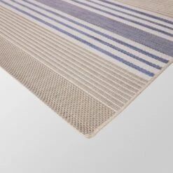 Sand Stripe Outdoor Rug Blue - Threshold™ -Outdoor Furniture Store GUEST be5a23a4 e4eb 4a24 99a5 fd53a8d6e784