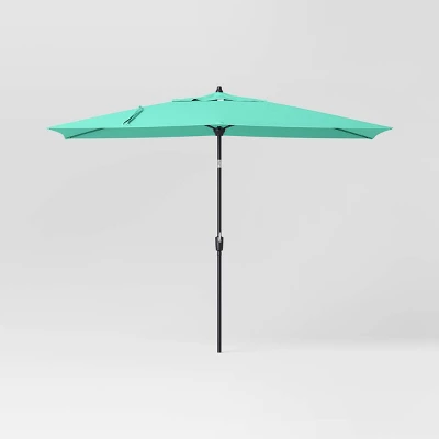 10'x6' Rectangular Market Patio Umbrella - Black Pole - Threshold™ 10'x6' Rectangular Market Patio Umbrella - Black Pole - Threshold™ -Outdoor Furniture Store GUEST bfb4a6fe 6088 4941 ad33 5e2f249cba14